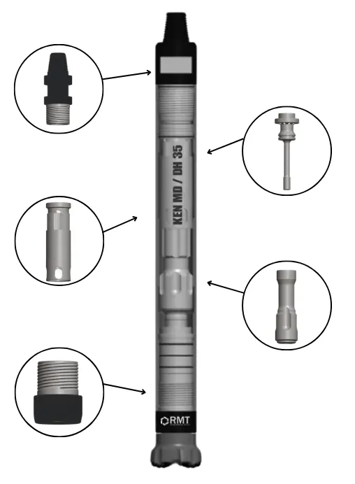 KEN MD DH 35 Spare Parts
